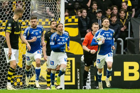 IFK Norrköpings Christoffer Nyman och Arnor Traustason