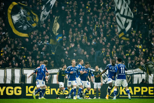 IFK Norrköpings Arnor Traustason jublar