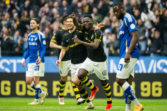 AIKs Ismaila Coulibaly jublar