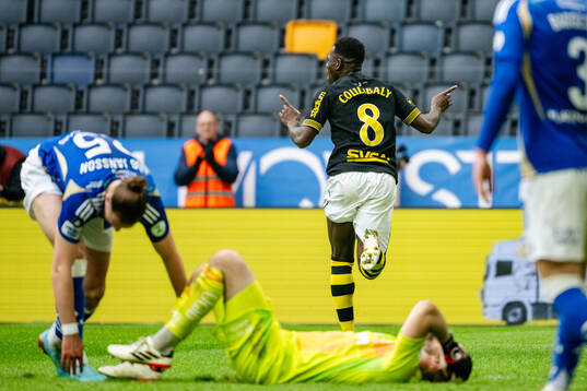 AIKs Ismaila Coulibaly jublar