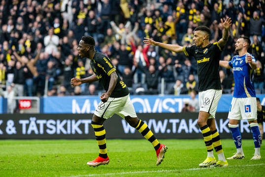 AIKs Ismaila Coulibaly jublar