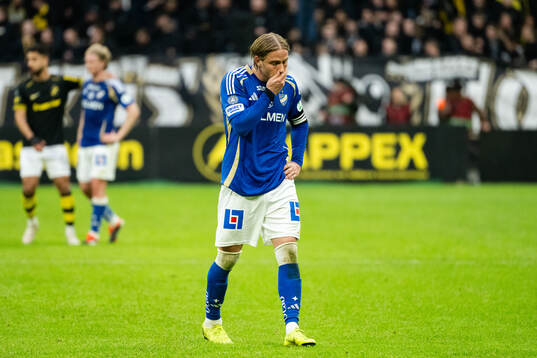 IFK Norrköpings Christoffer Nyman deppar