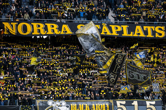 under fotbollsmatchen i Allsvenskan mellan AIK och IFK