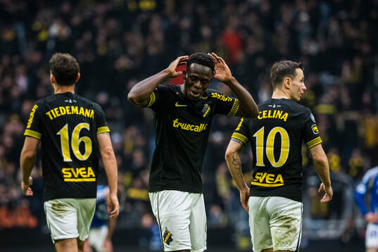 AIKs Ismaila Coulibaly jublar