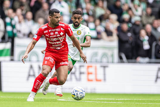 Värnamos Wenderson Oliveira do Nascimento och Hammarbys