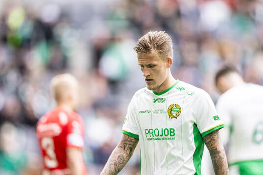 Hammarbys Fredrik Hammar deppar