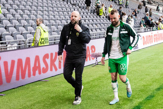 Hammarbys Mads Fenger Nielsen deppar