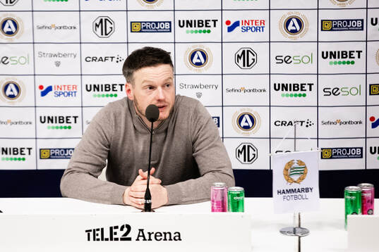 Hammarbys tränare Kim Hellberg