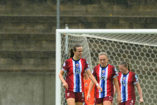 Elle Ulstein of Norway looks dejected