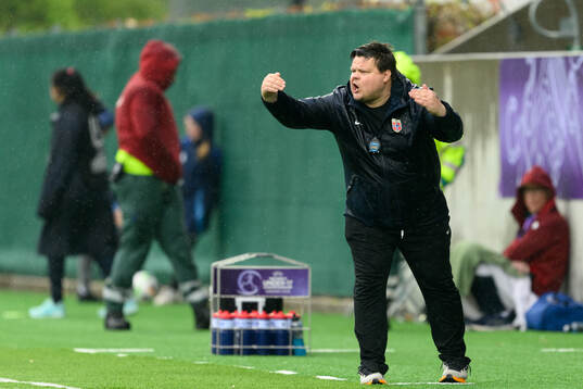 Head coach Børje Sørensen of Norway