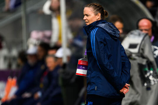 Head coach Lovisa Delby of Sweden