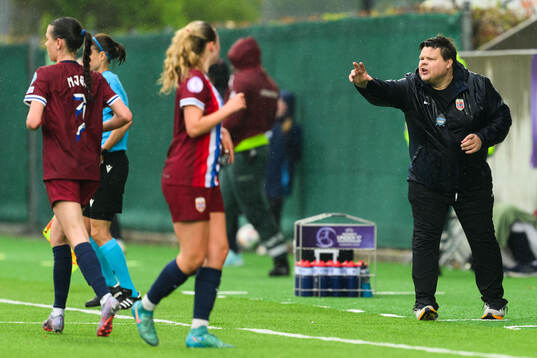 Head coach Børje Sørensen of Norway
