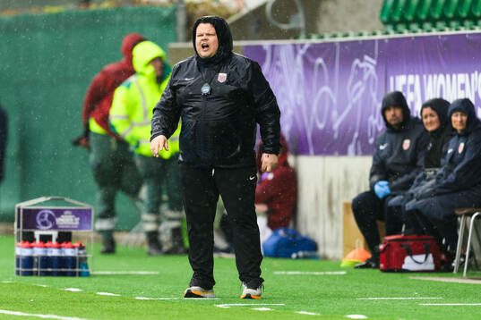 Head coach Børje Sørensen of Norway