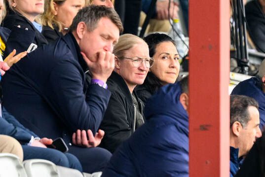 Victoria Sandell, assistant coach of the Swedish women’s