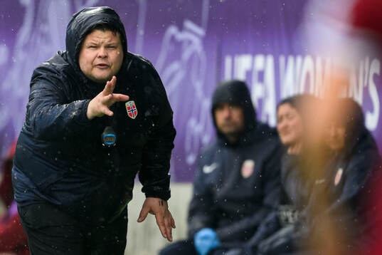 Head coach Børje Sørensen of Norway
