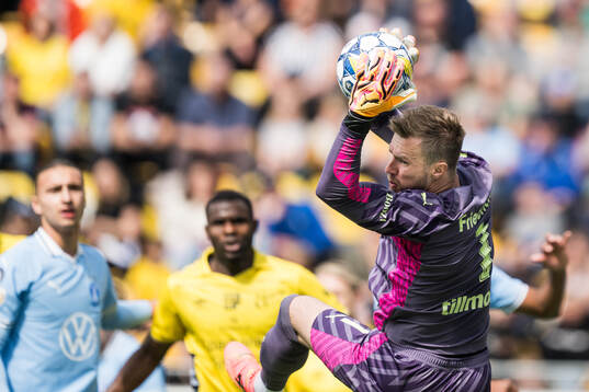 Malmö FFs målvakt Ricardo Friedrich