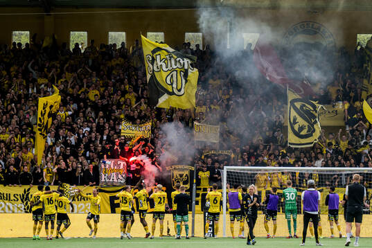Elfsborgs spelare jublar