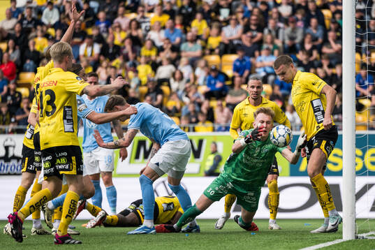 Elfsborgs målvakt Marcus Bundgaard Sörensen