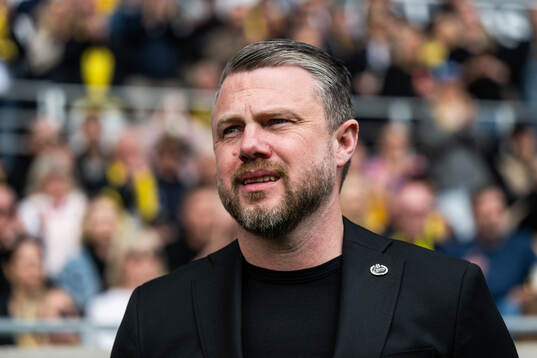 Elfsborgs manager Jimmy Thelin