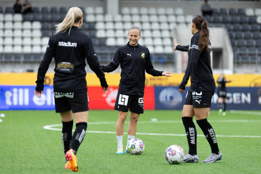 Häckens Filippa Curmark, Josefine Rybrink och Rusul Rosa