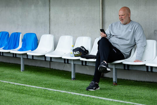 Brommapojkarnas sportchef Staffan Jacobsson innan