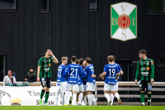 Varbergs Liam Olausson deppar