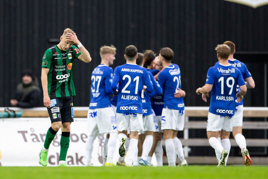 Varbergs Liam Olausson deppar