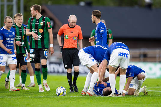 Trelleborgs Armin Culum har ont