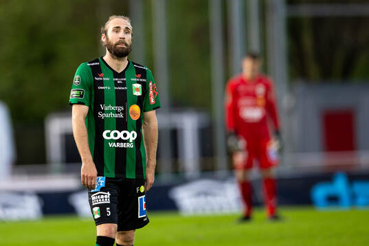 Varbergs Oskar Sverrisson deppar