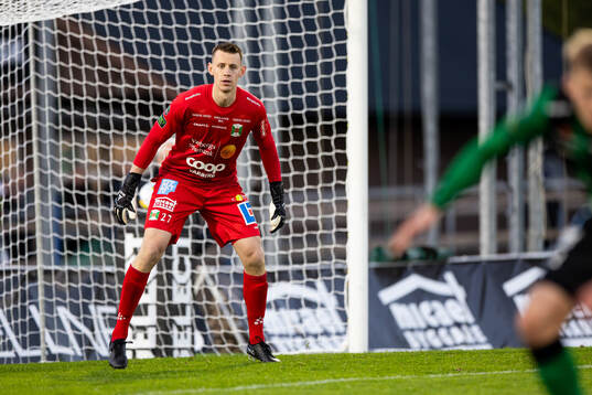 Varbergs målvakt David Olsson