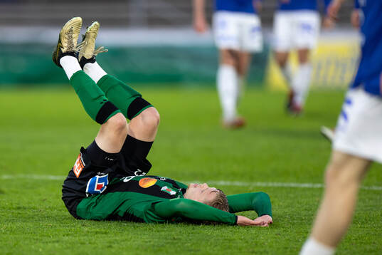 Varbergs Leo Frigell Jansson deppar