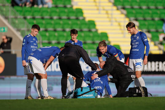 Trelleborgs Fritiof Björkén med skada