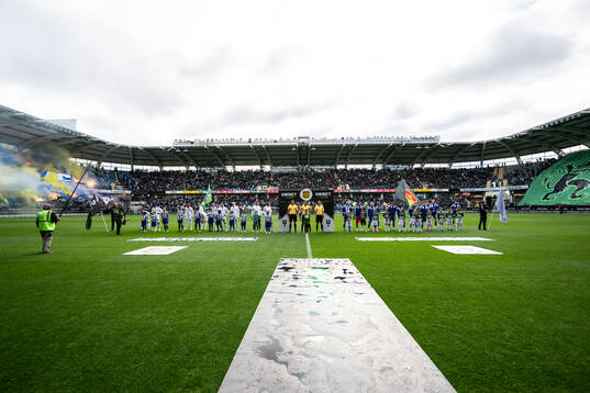 GAIS och IFK Göteborgs spelare
