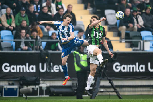 IFK Göteborgs Kolbeinn Thordarson och GAIS Axel Henriksson