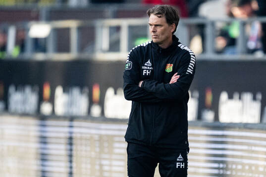 GAIS tränare Fredrik Holmberg