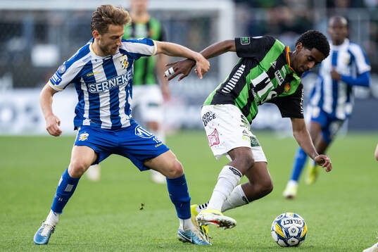 IFK Göteborgs Arbnor Mucolli och GAIS Harun Ibrahim
