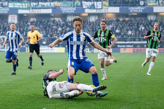 GAIS Axel Norén och IFK Göteborgs Arbnor Mucolli