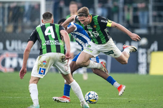 IFK Göteborgs Paulos Abraham och GAIS August Wängberg