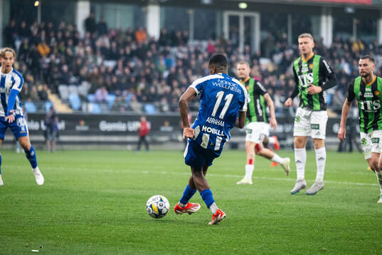 IFK Göteborgs Paulos Abraham gör 1-2