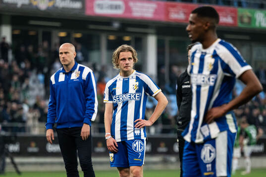 IFK Göteborgs Oscar Pettersson deppar