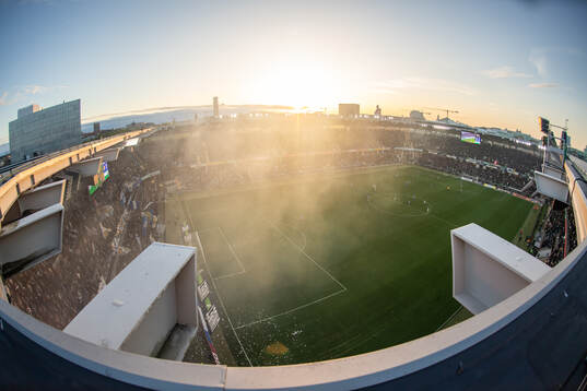 Gamla Ullevi när GAIS Alexander Ahl Holmström gör 2-0