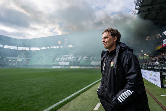 GAIS tränare Fredrik Holmberg