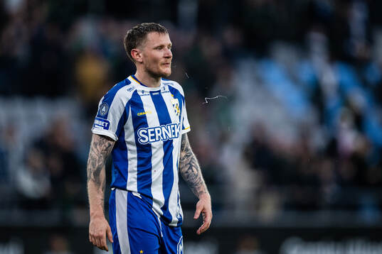 IFK Göteborgs Mattias Johansson deppar