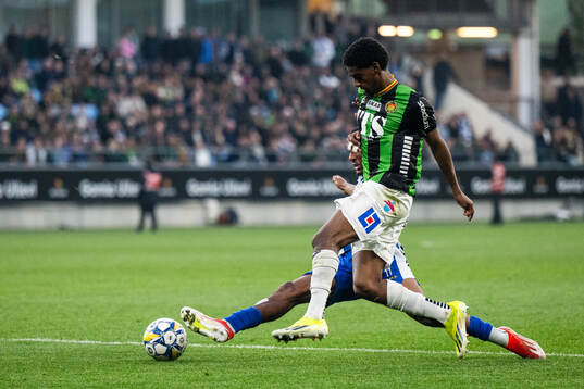 IFK Göteborgs Paulos Abraham och GAIS Harun Ibrahim