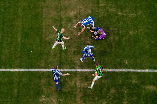 GAIS Robin Wendin Thomasson, Mergim Krasniqi och Axel