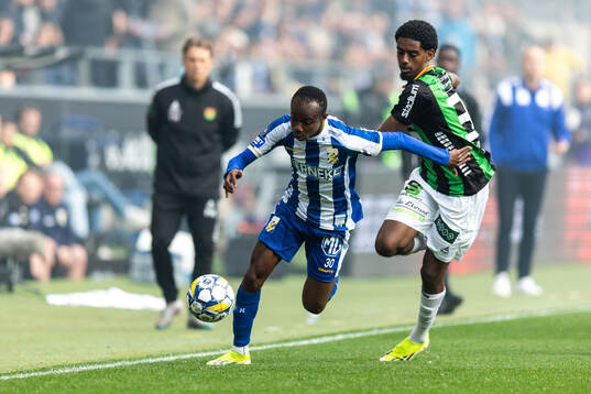 IFK Göteborgs Malick Junior Yalcouye och GAIS Harun Ibrahim