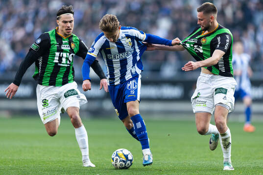 IFK Göteborgs Arbnor Mucolli mot GAIS William Milovanovic