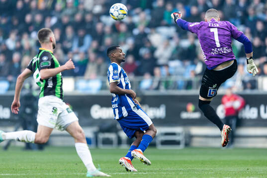 IFK Göteborgs Paulos Abraham mot GAIS Mergim Krasniqi