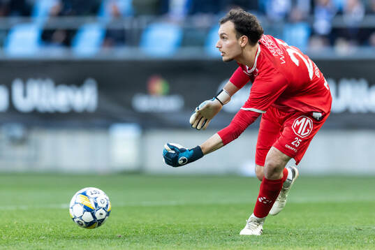 IFK Göteborgs målvakt Elis Bishesari