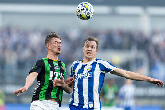 GAIS Alexander Ahl Holmström och IFK Göteborgs Adam